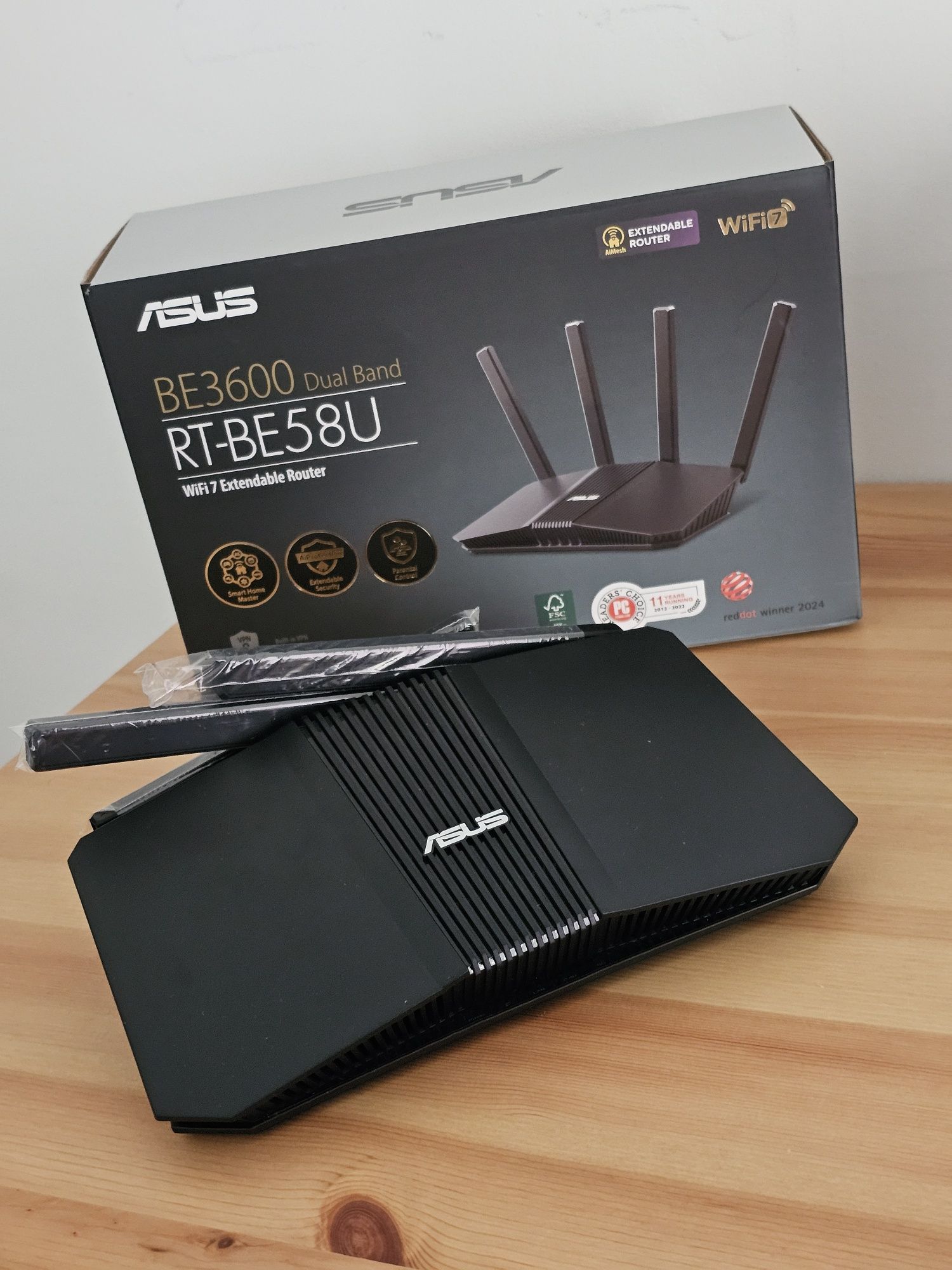 Router Asus RT-BE58U z Wifi7