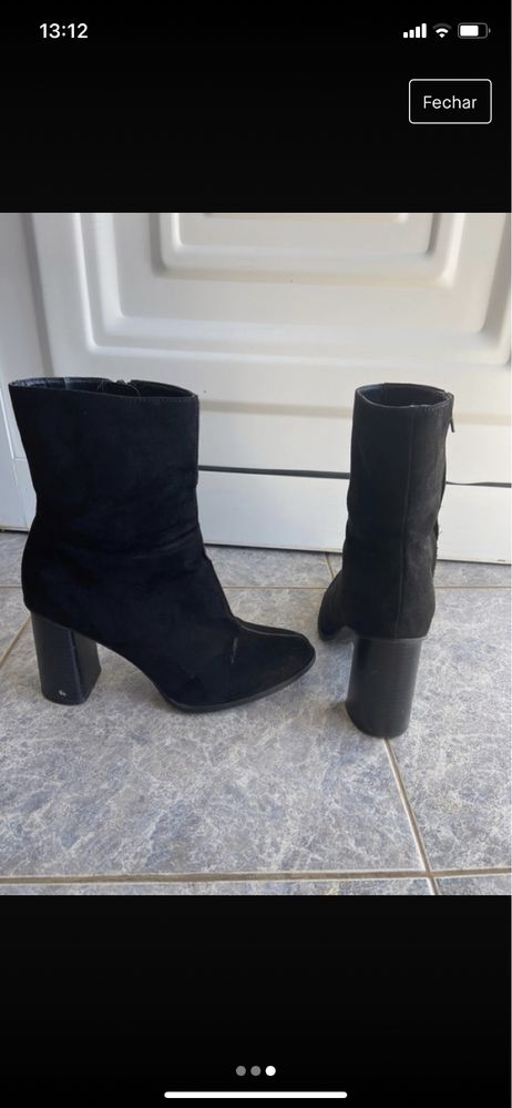 Botas camurça mango