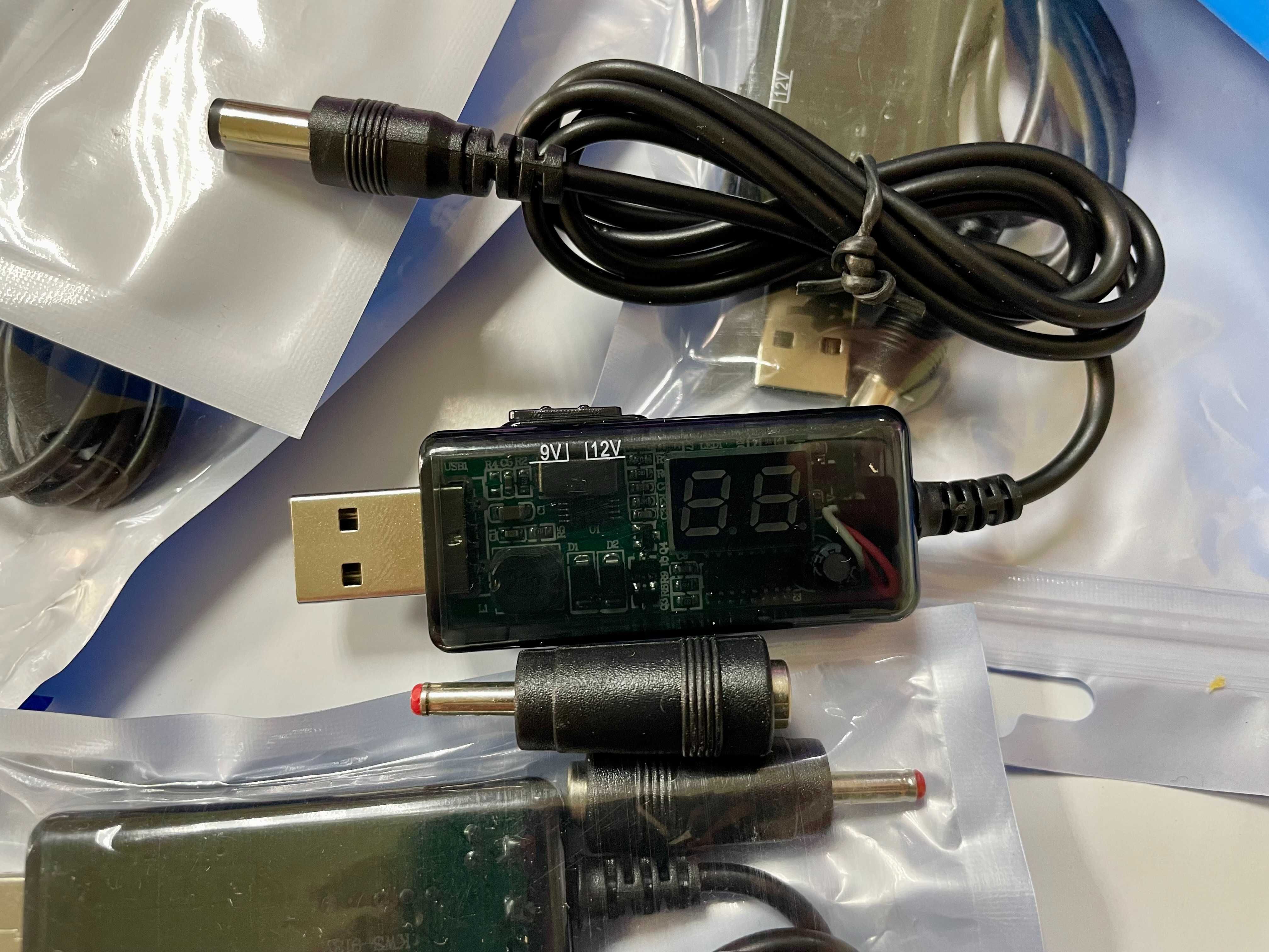 Перехідник USB 9-12 вольт для Wi-Fi, роутерів, модемів, освітлення