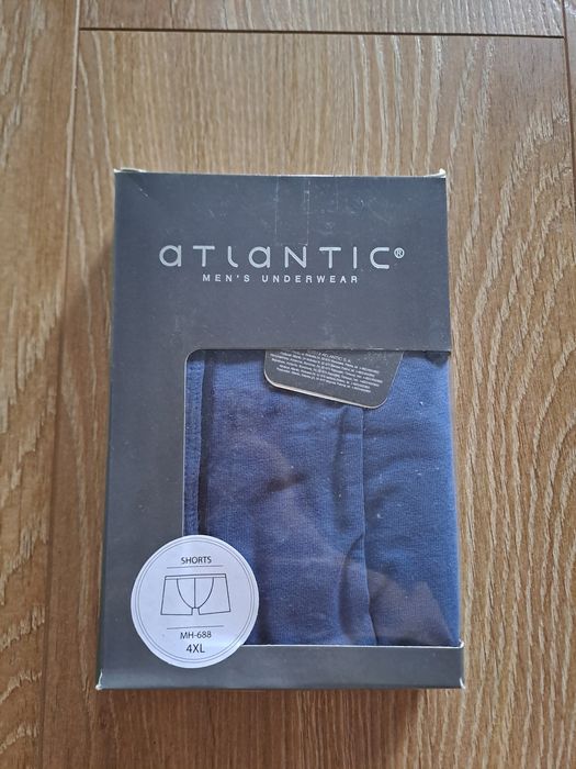 Szorty, bokserki męskie Atlantic, rozmiar 4XL, bawełna