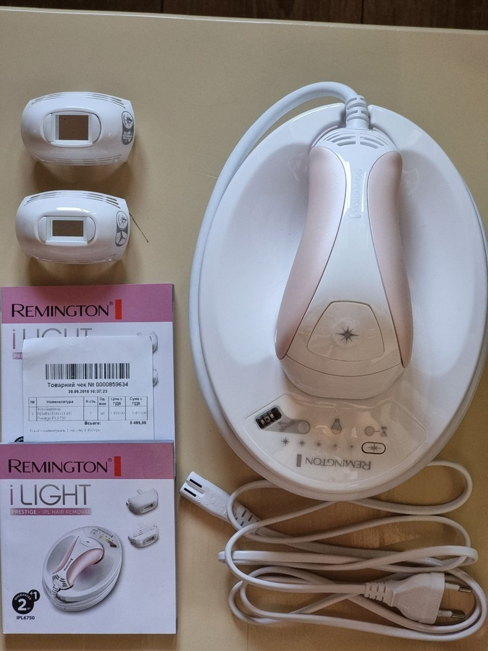 Фотоэпилятор REMINGTON i-LIGHT Prestige IPL6750