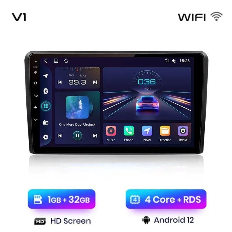 Radio nawigacja Audi A3 8P 2003 - 2013 Android Auto, 1GB, 32GB