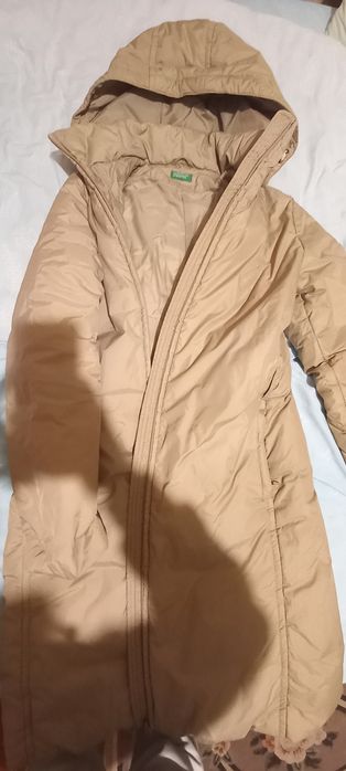 Куртка пуховик, довге.