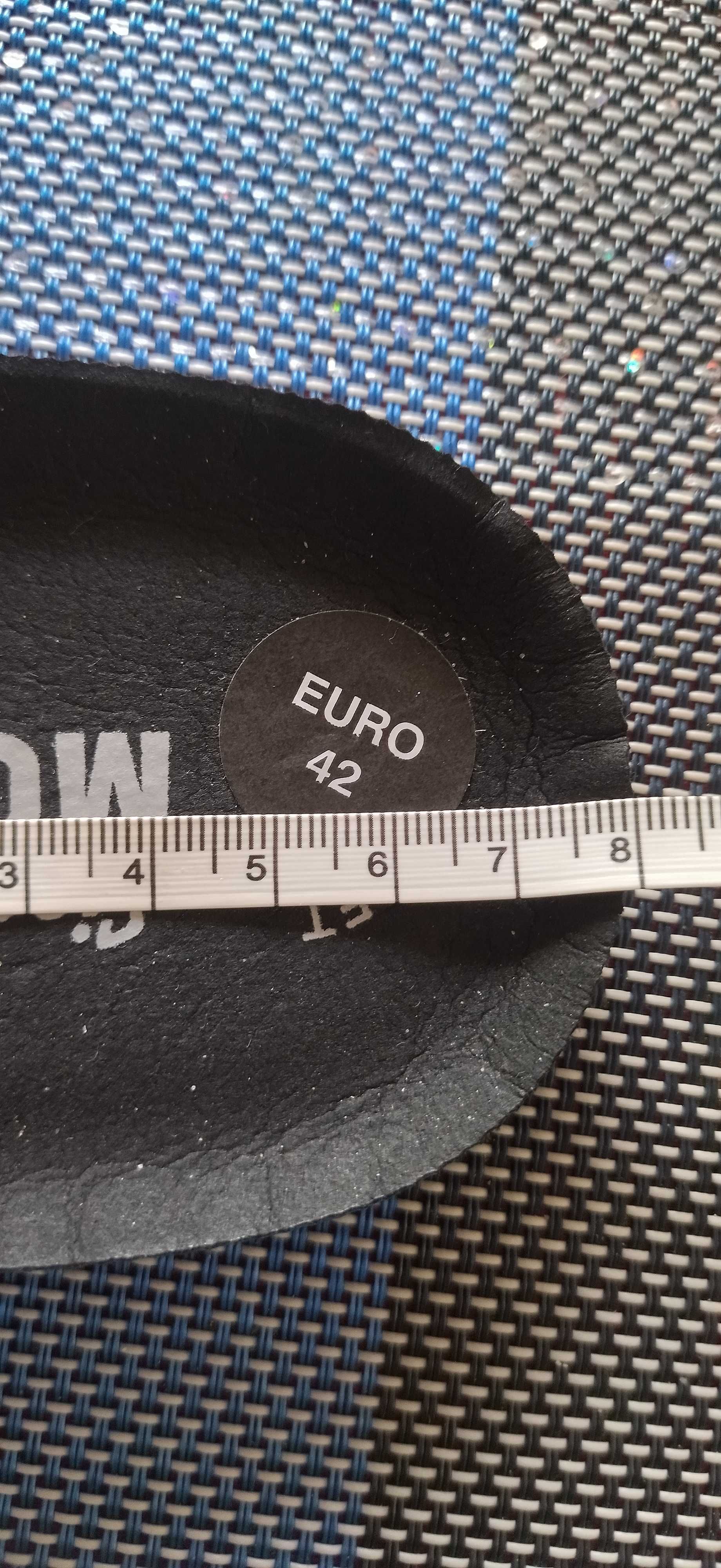 Buty męskie Sioux Mokrunner r 42 skóra czarne nowe