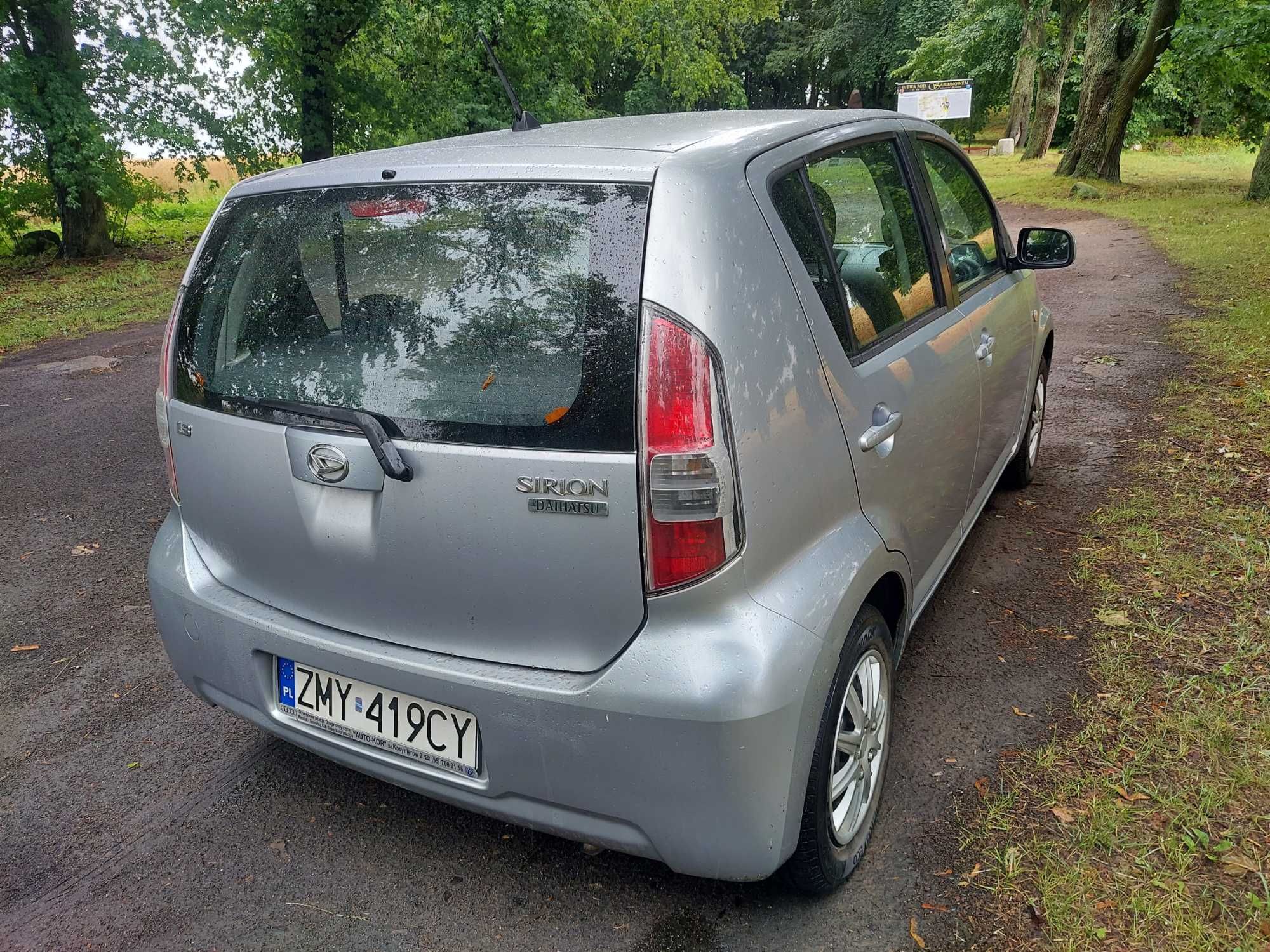 Daihatsu Sirion 1.3 klimatyzacja