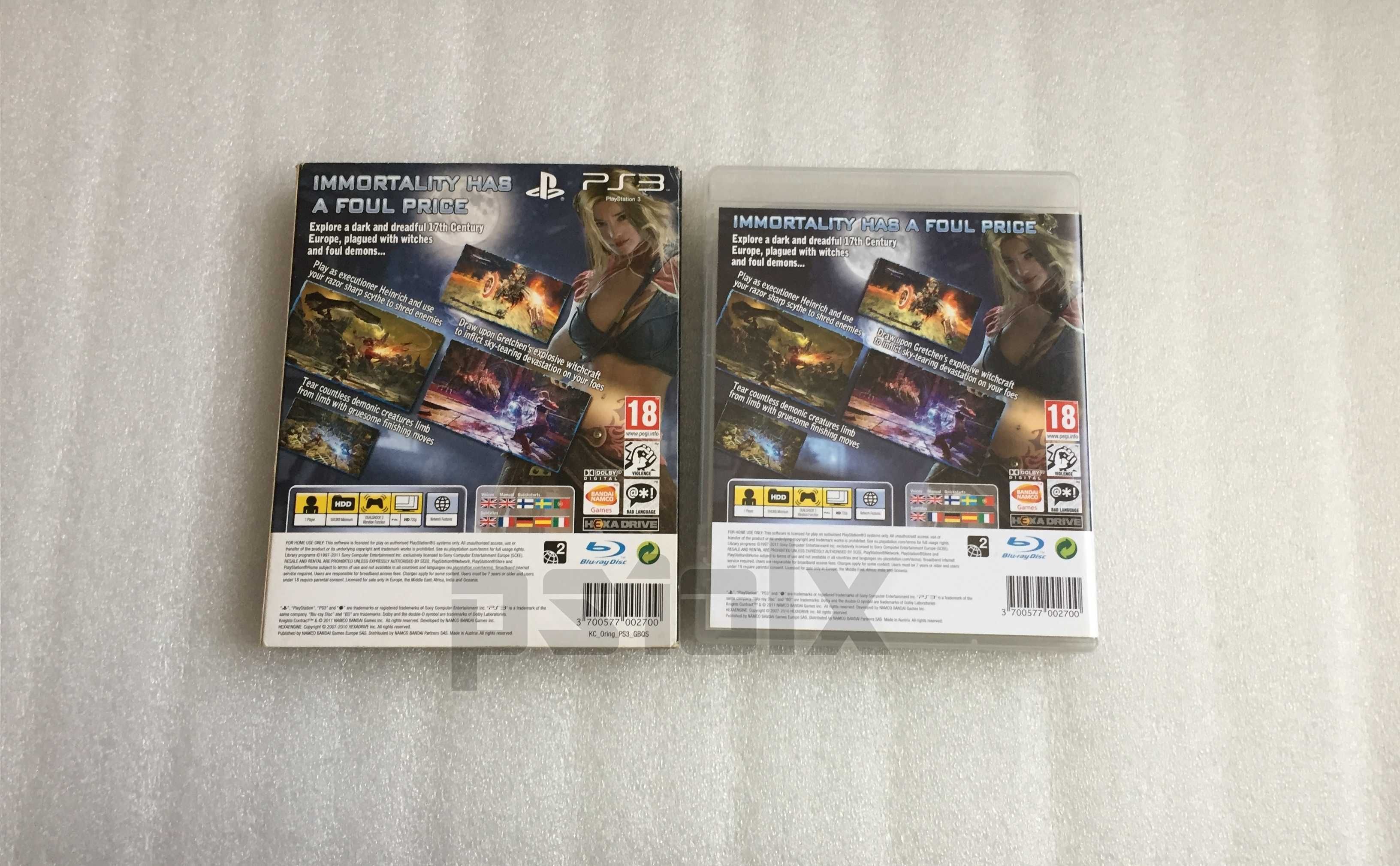 Knights Contract  playstation ps3