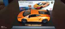 Маштабная 1:24  модель конструктор автомобиля Lamborghini Gallardo