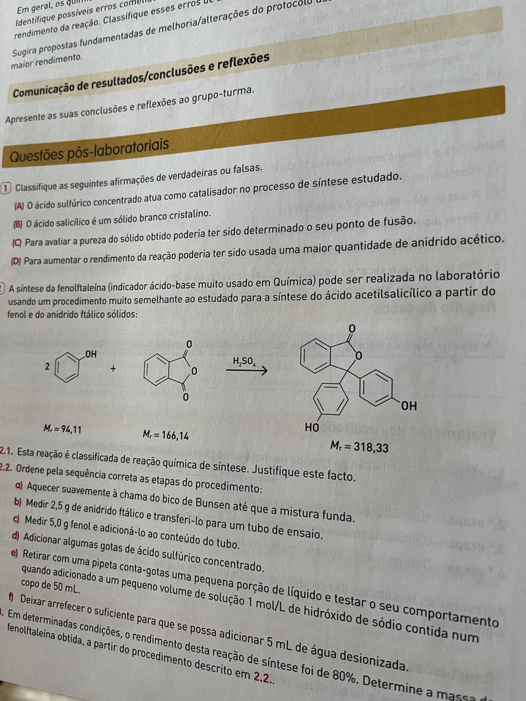 Eu e a química e física 11 ano