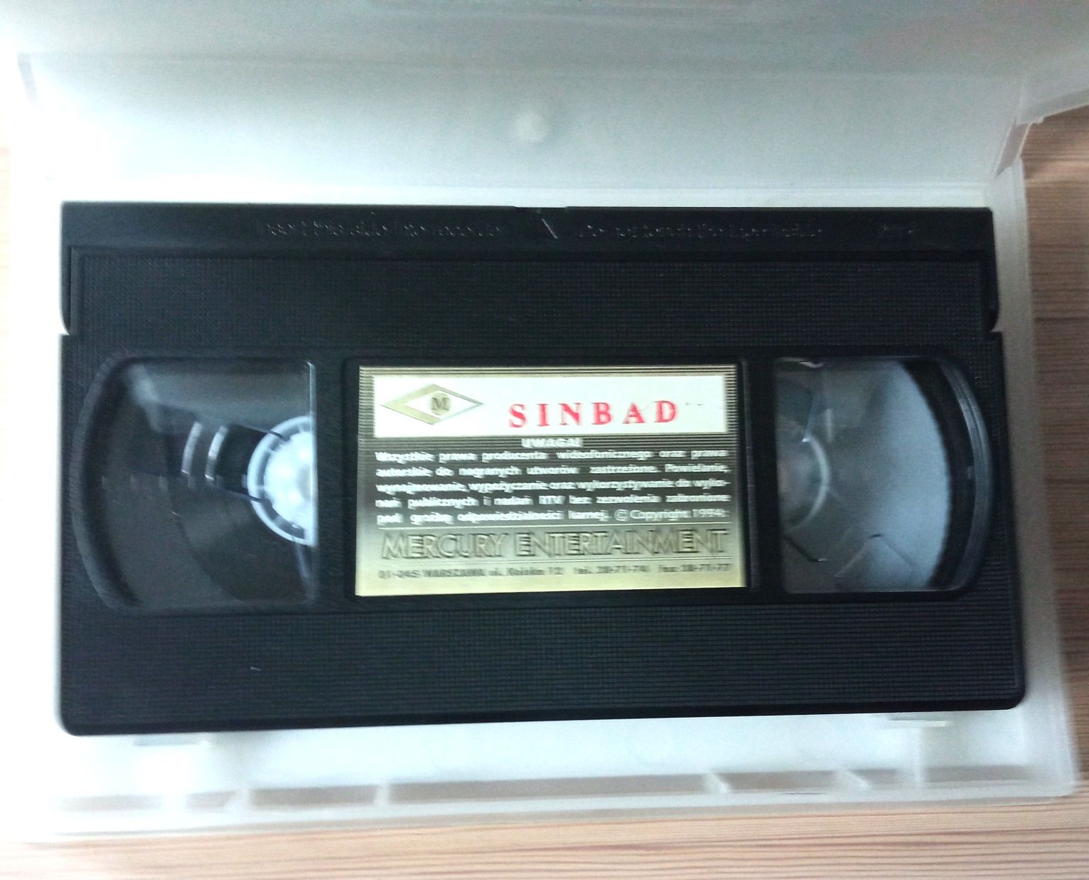 Sinbad - VHS kaseta video