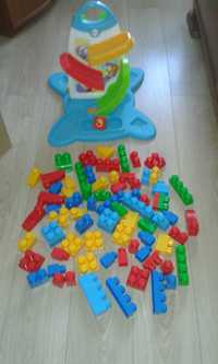 Fisher Price Mega Bloks zestaw klocków konstrukcyjnych + Zjeżdżalnia