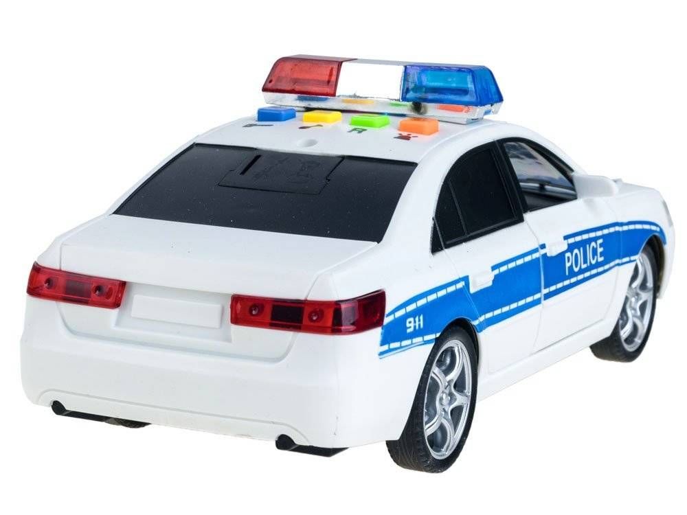 Auto Karetka Policja Dźwięk Światło Syrena Za2118