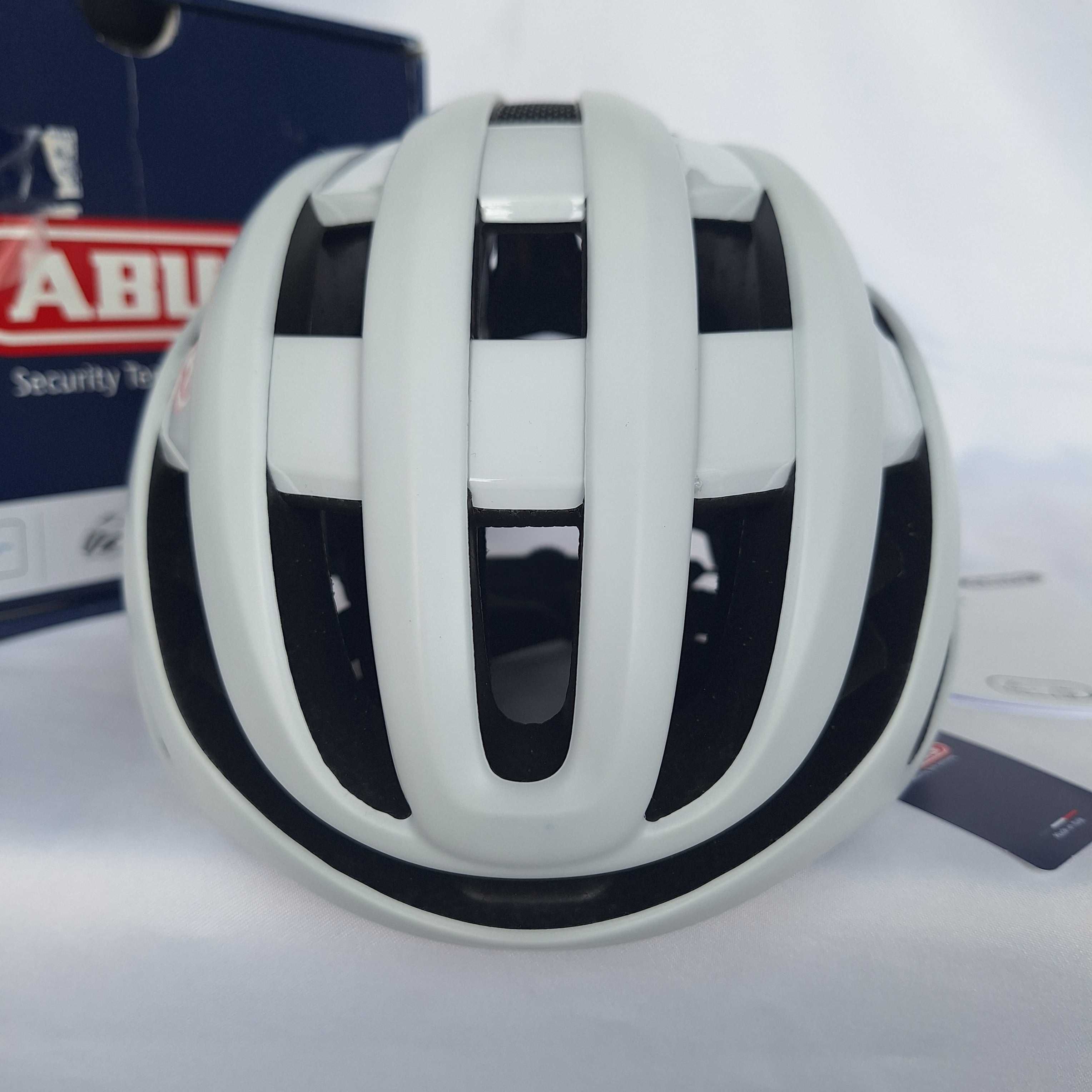 Kask rowerowy szosowy Abus AirBreaker Polar White Matt S 51-55cm