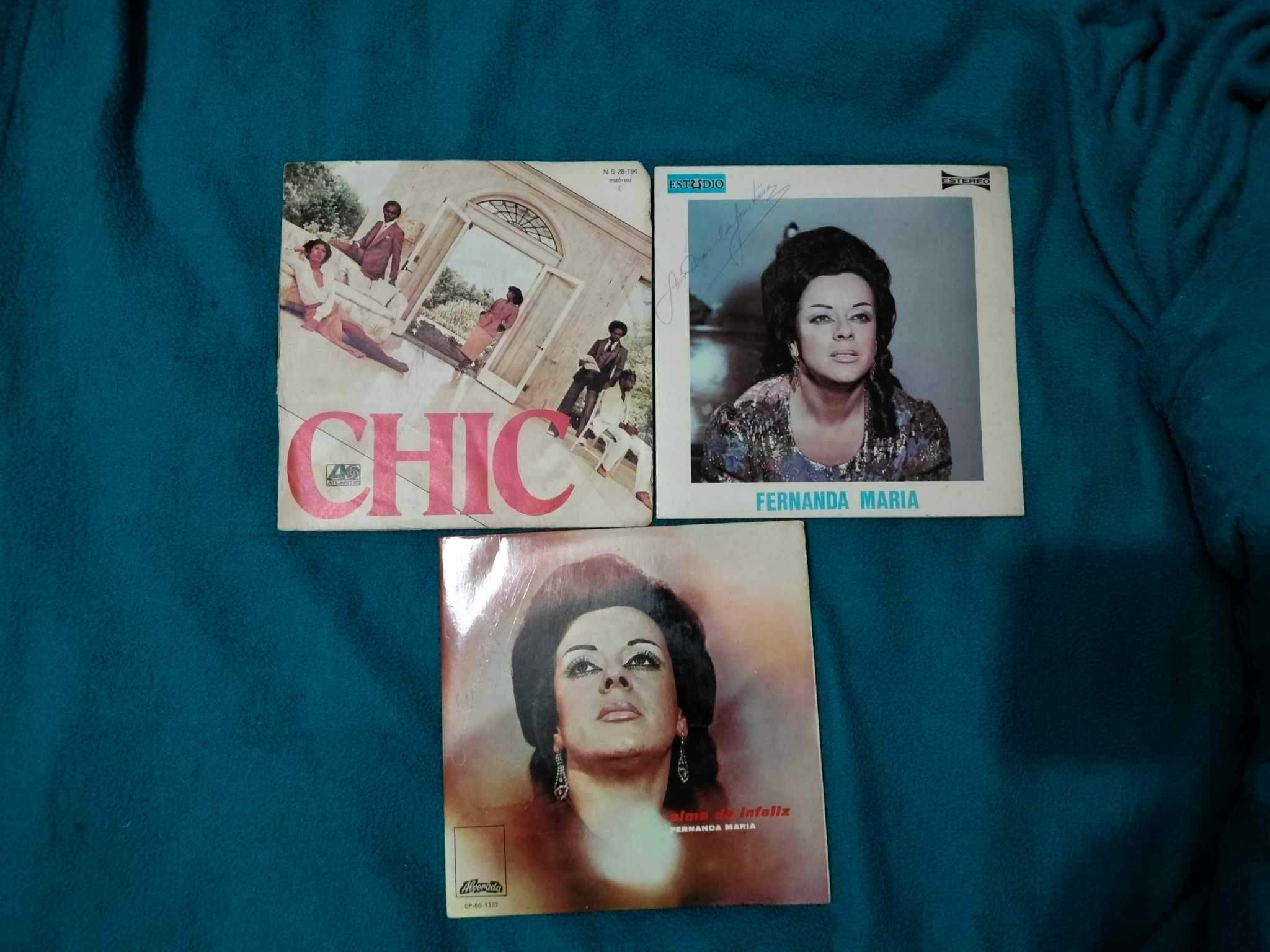 Discos de vinil antigos