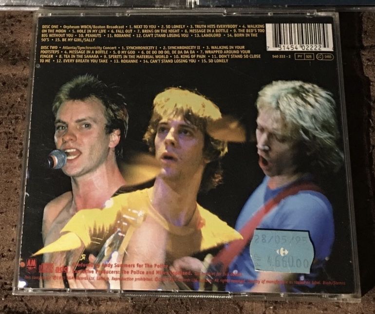 The Police - Live! CD