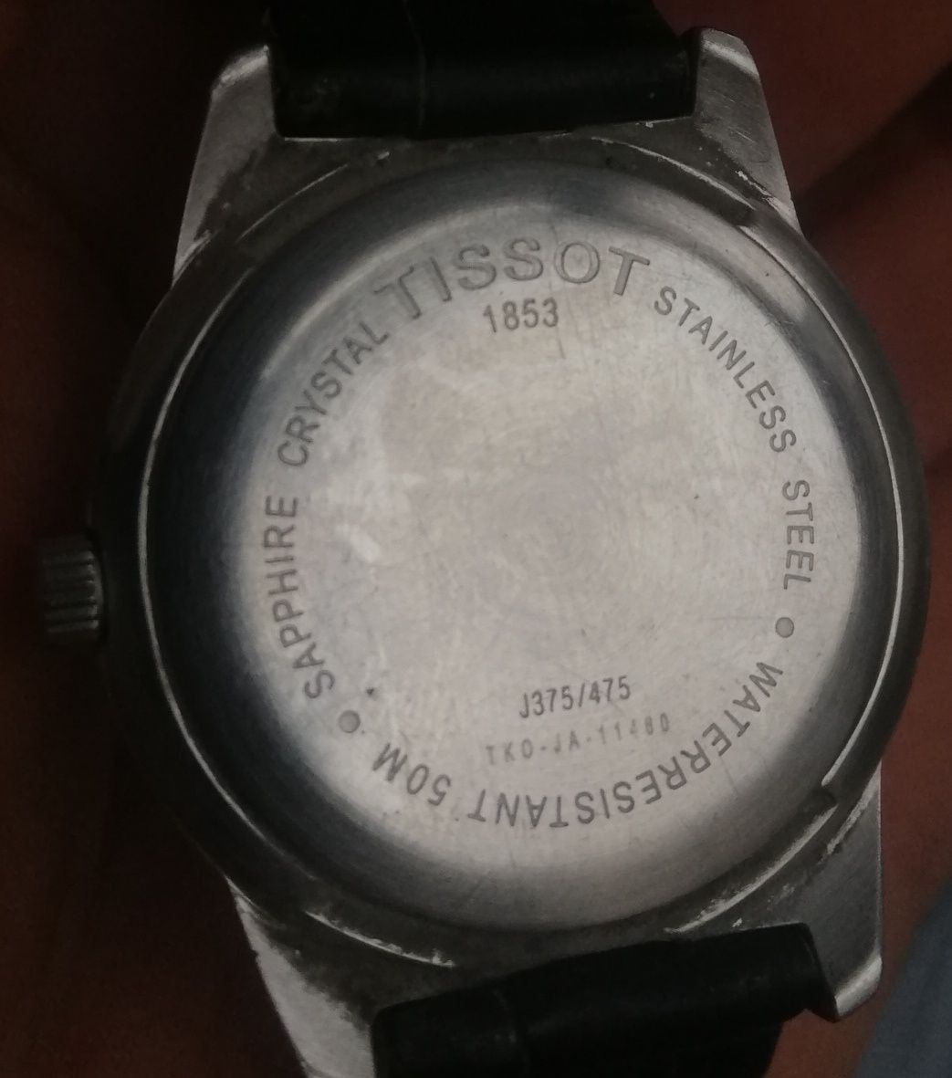 Часы Tissot Швейцария солнечная батарея