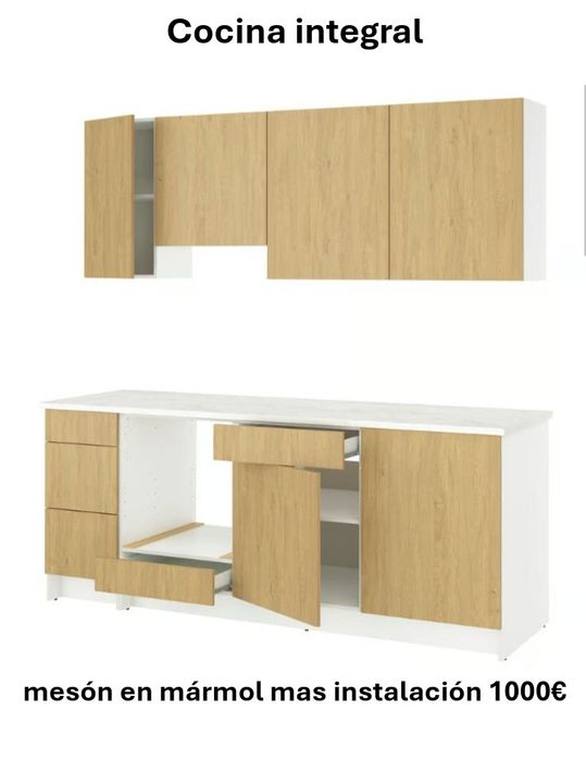 Cocina integral  color opcional