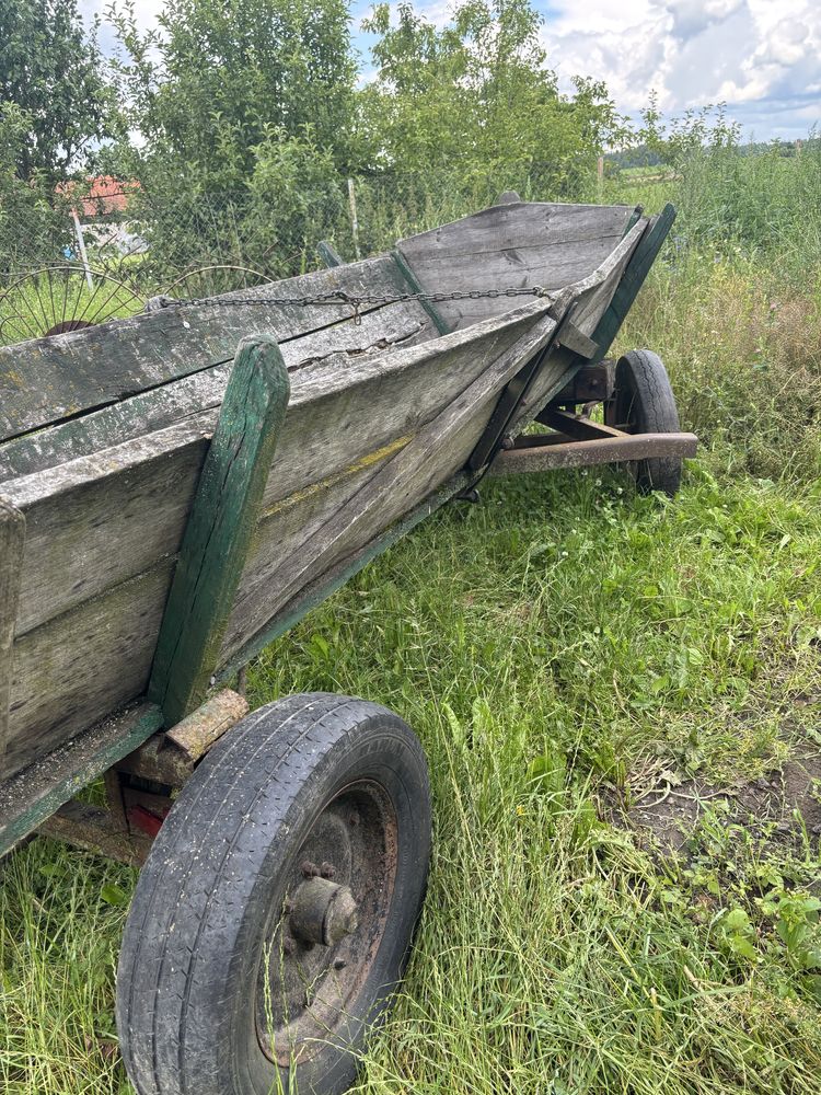 Wóz konny metalowa konstrukcja