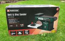 PARKSIDE® Szlifierka taśmowo-talerzowa stołowa PBTS 370 B2, 370 W NOWA