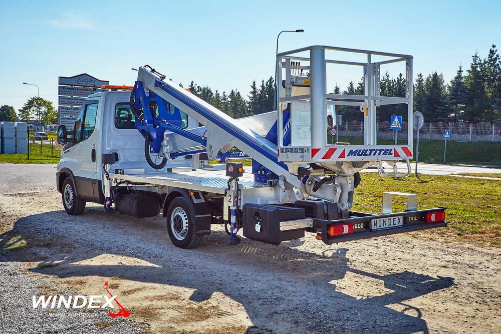Podnośnik koszowy zwyżka podest ruchomy - Multitel HX 200 EX Iveco