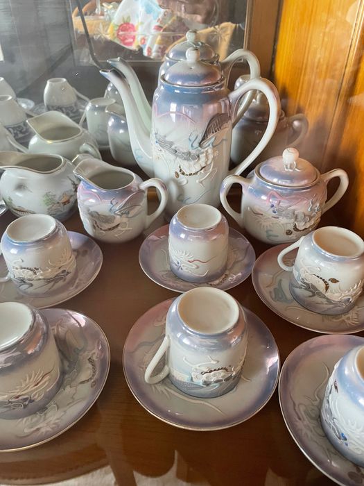 serviço de café com mais de 40 anos chinês