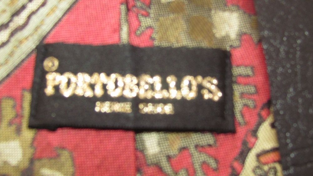 Elegancki Krawat jakich mało marki Portobello's Portugalia nr 37