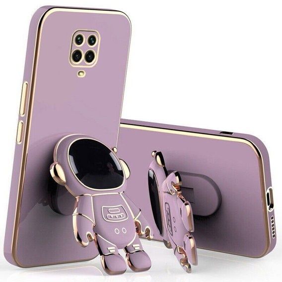 Чехол до Xiaomi Redmi Note 9 Pro / 9s, Astronaut, фиолетовый