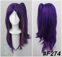 Fioletowa peruka z kitką Ai Hoshino Oshi no Ko Twilight Sparkle wig