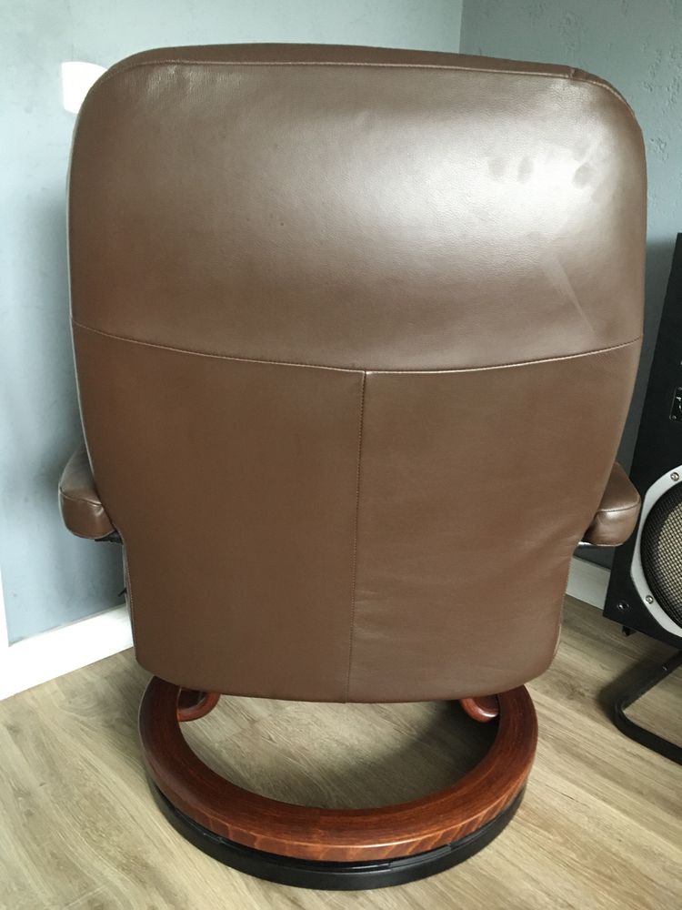 Ekornes Stressless Consul fotel z podnóżkiem jak nowy !