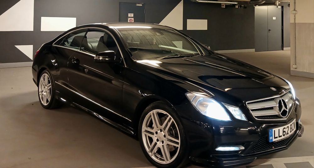 2012 Mercedes-Benz W212 Coupe E220 CDI AMG Pakiet Anglik Stan Bdb