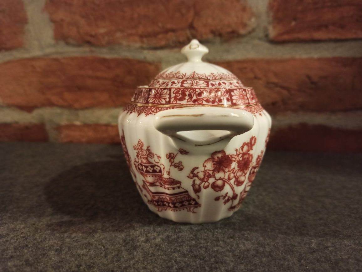 R TILLOWITZ RS China Rot Cukiernica Tułowice Porcelana Śląska Stan IDE
