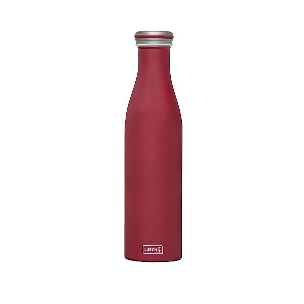 Butelka termiczna Lurch stalowa 0,75 l burgund matowy