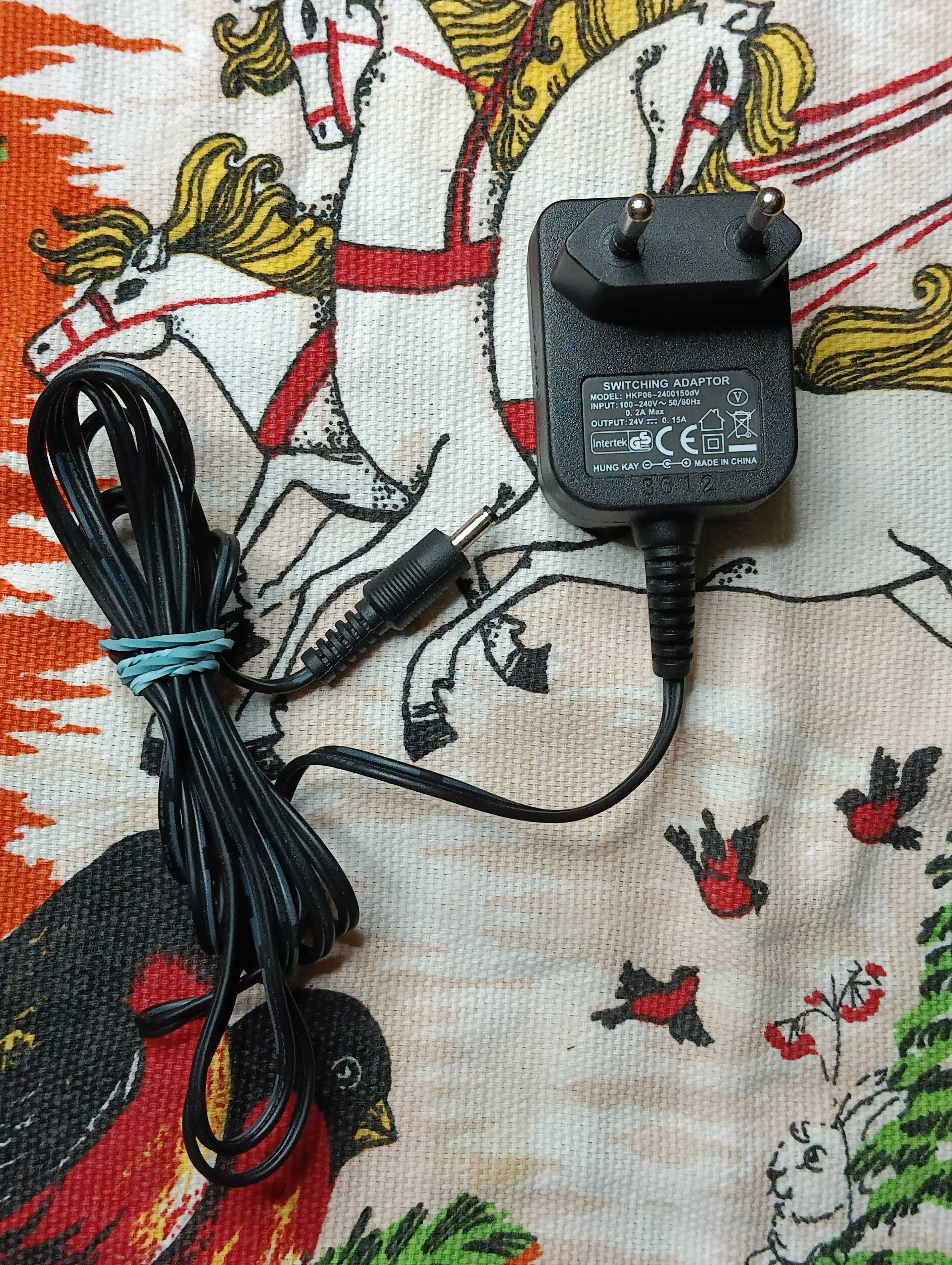 Блок живлення питания 24V 0.15A HKP06-2400150dV (штекер 3.5mm)