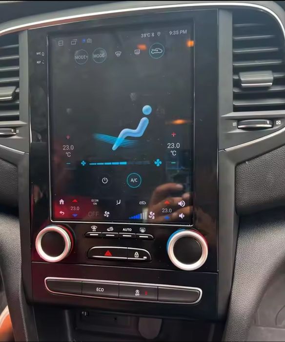 Rádio Renault Megane 4 Android 13 com GPS (Novo)