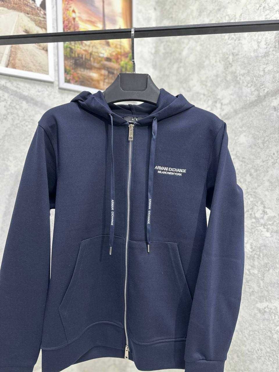 Зип Худи Armani Exchange Кофта AX та EA худі армані orginal