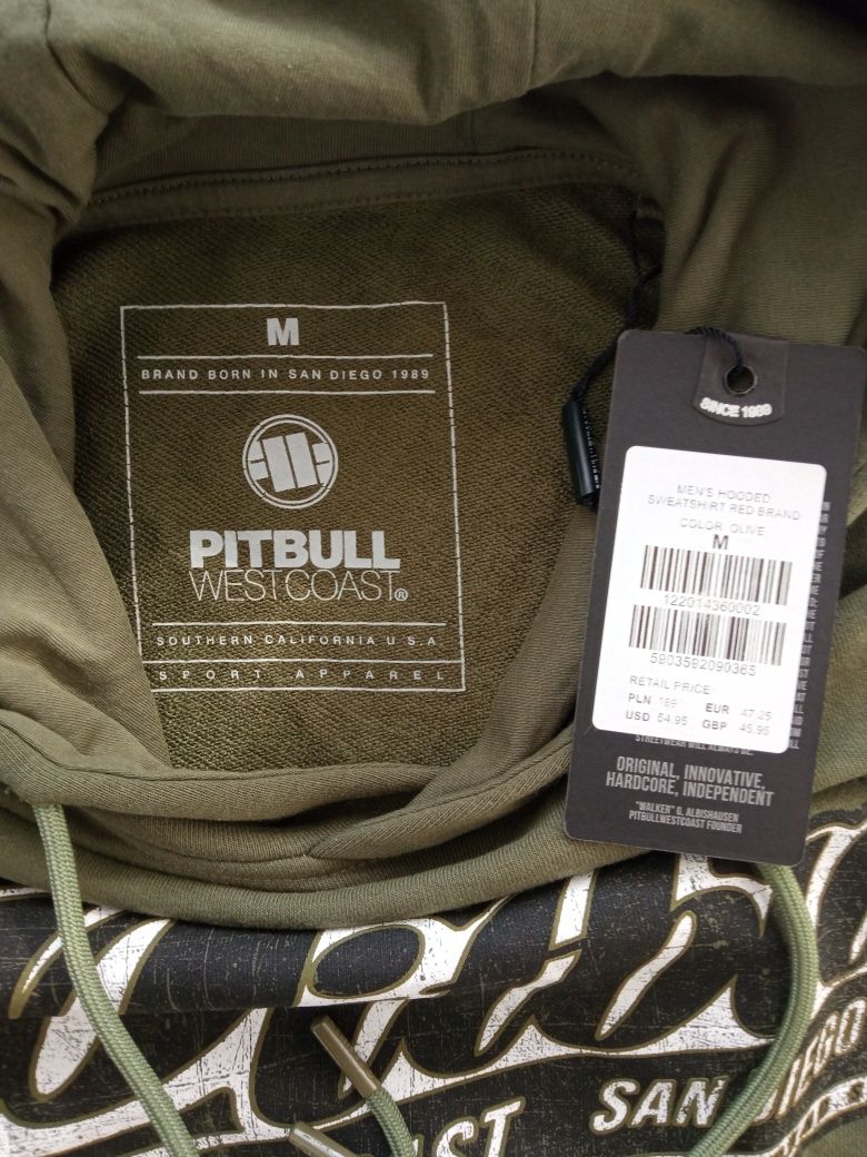 Bluza Pitbull Red Brand M