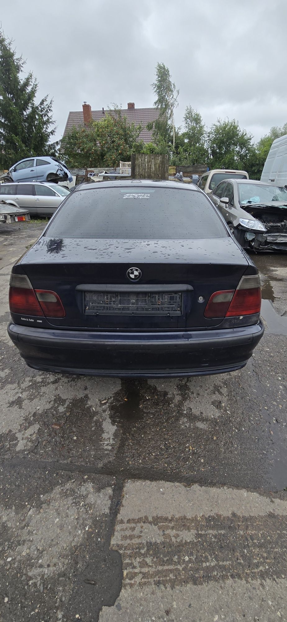 Lampa drzwi dyfer maglownica Bmw E46 320D 2,0 części