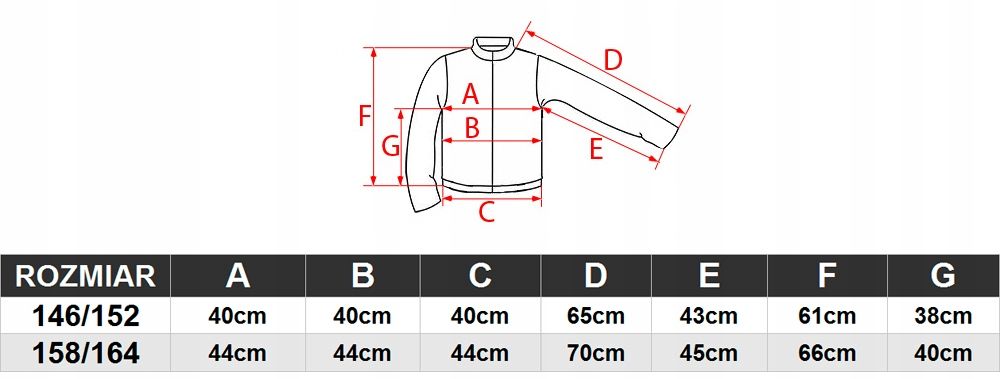 4f Chłopięca Cienka Bluza Termoaktywna Bielizna / rozm 158/164