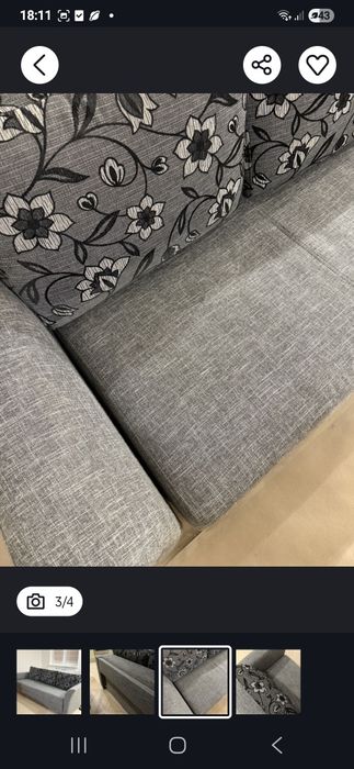 Sofa  fukcja spania