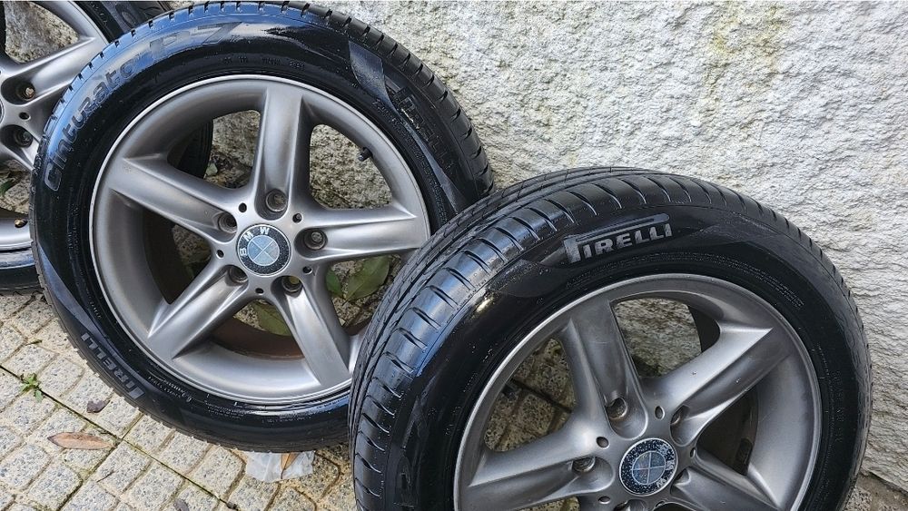 Jantes 16 BMW 5x120 com pneus