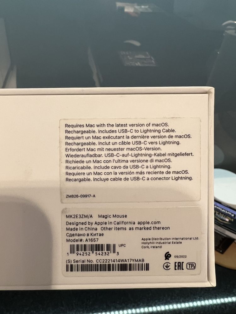 Myszka Apple Magic Mouse 2