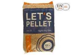 Pellet Certfikowany LET'S PELLET 100% Sosna Sosnowy Pelet Czysty