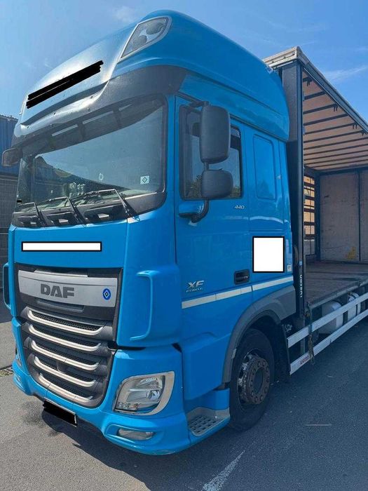 Samochód ciężarowy DAF XF 440 +przyczepa ciężarowa WECON, 2017