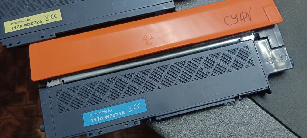 Картриджі 117A HP W2071A W2072A W2073A
