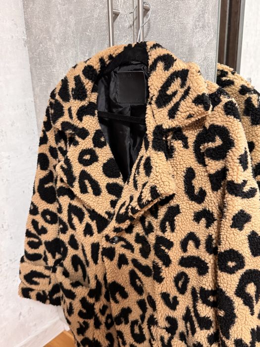 Шубка тедді жіноча леопардова Papaya