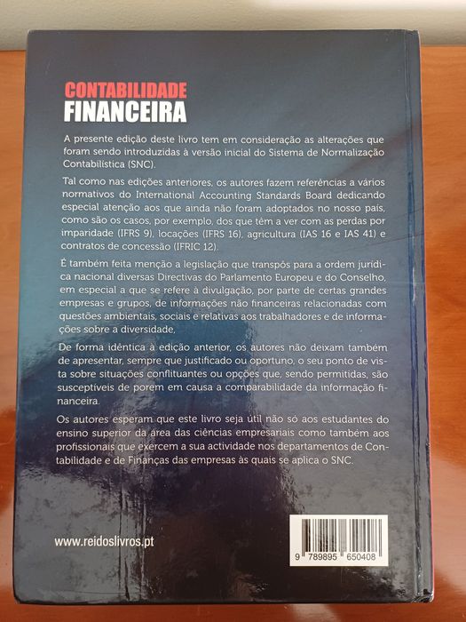 Livro - Contabilidade Financeira, 10 edição, Rei dos livros