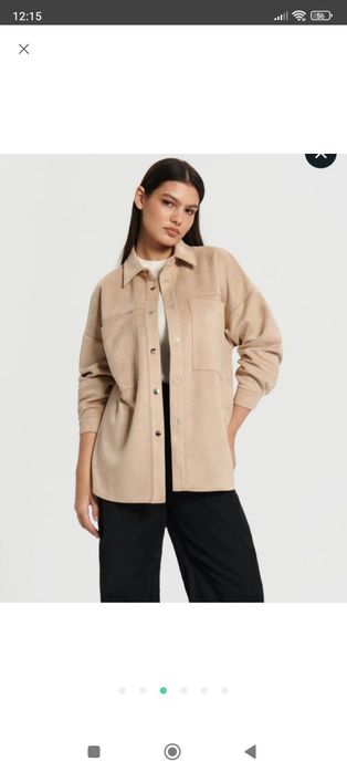 Куртка жіноча під замш, XXL, sinsay, нова з біркою