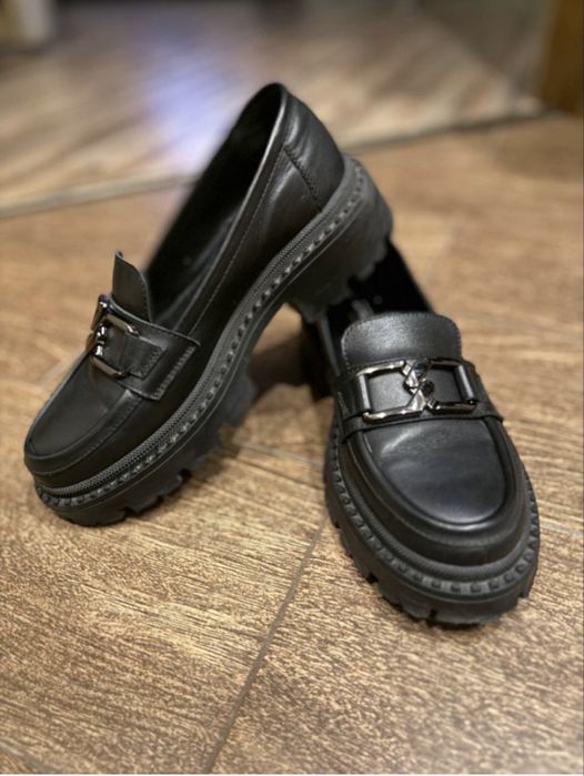 Лофери з натуральної шкіри