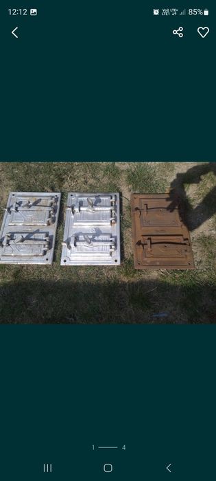 Drzwiczki pieca kaflowego wędzarni