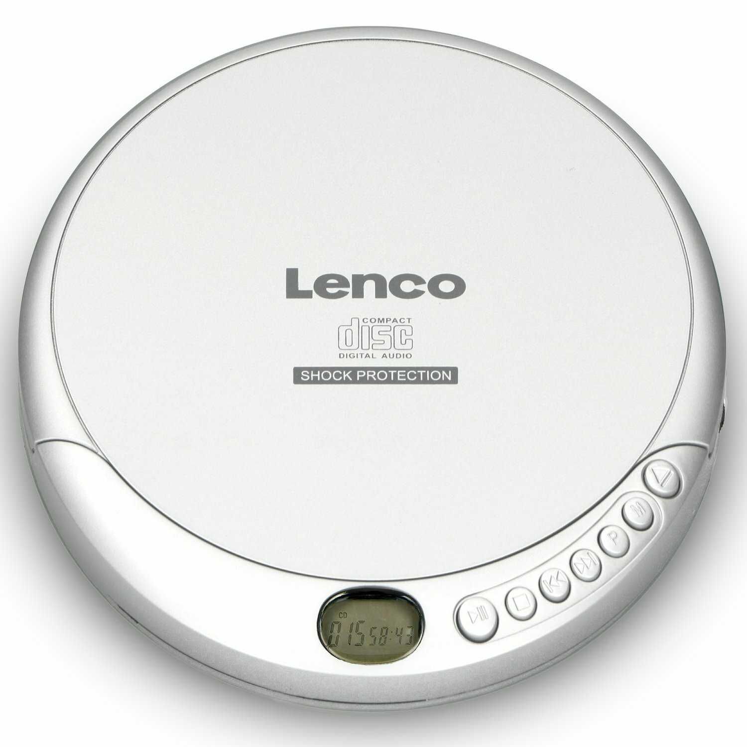 Lenco CD-201Si - Odtwarzacz CD z Bluetooth i Radio FM