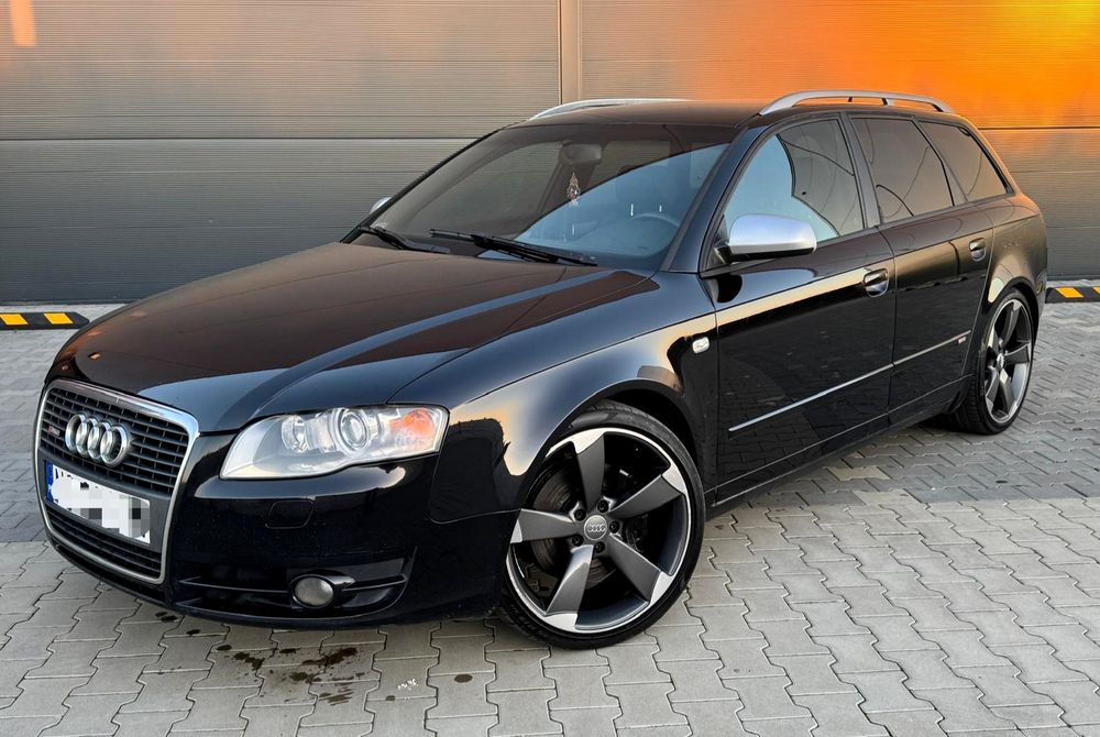 Audi A4 B7 3.0TDI 204kM Quattro S-Line Rotor 19" NOWY ROZRZĄD Zadbana!